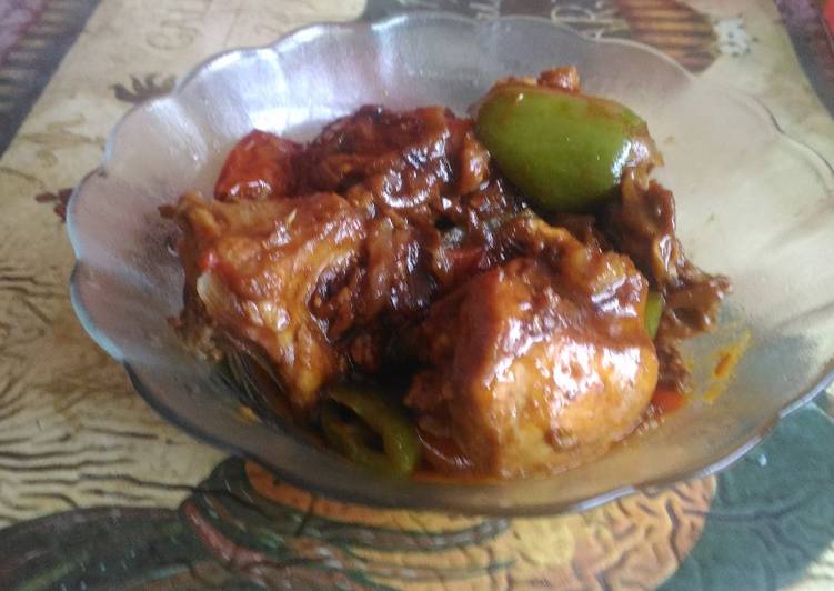 Simple Way to Make Any-night-of-the-week Capsicum chicken