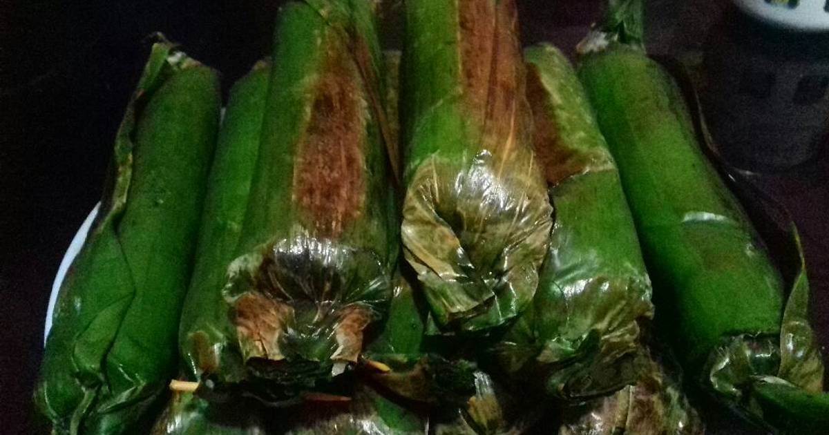  Resep  Nasi  bakar  ikan teri gurih lezat oleh Heni Tri 