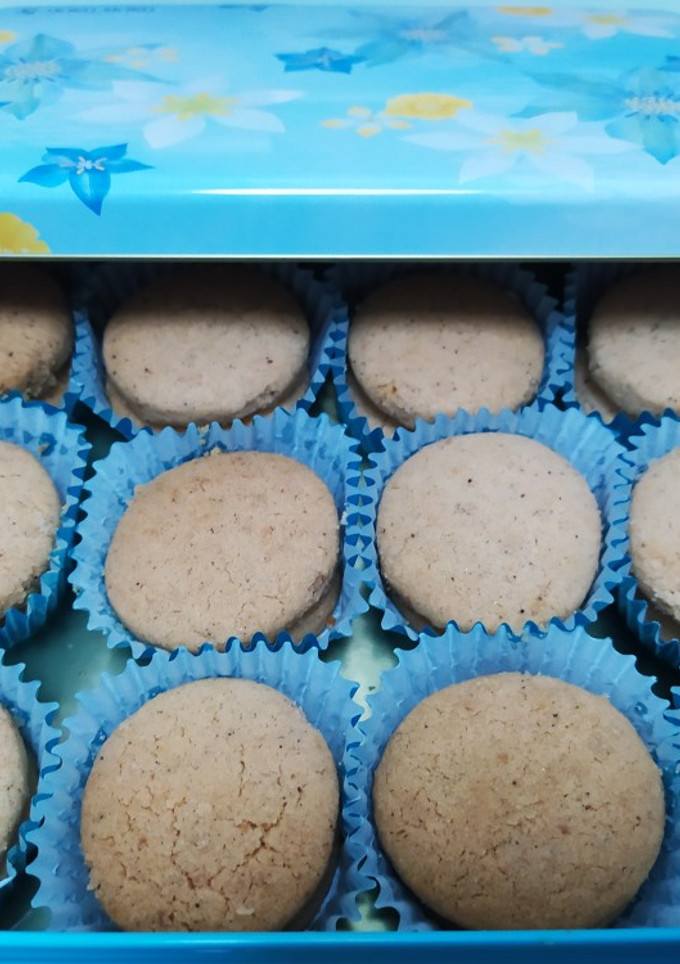 Una foto de Polvorones de almendras take away