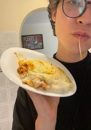 Una foto de Lasagna