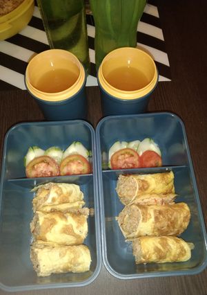 Foto resep Nasi goreng terasi gulung telur