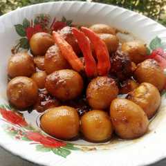 Telur puyuh kecap রেসিপির প্রধান ছবি