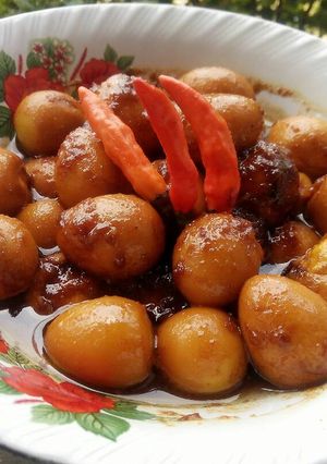 Foto resep Telur puyuh kecap