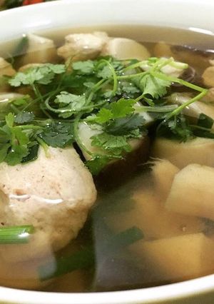 Hình của món Canh nấm.
