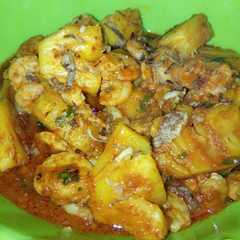 A picture of Udang nanas pedas manis.