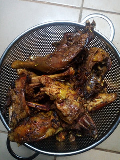 Marinated fried chicken ainihin hoton girkin