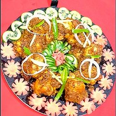 A picture of Chicken Tawa karahi my Unique recipe.
