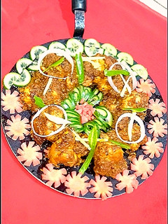 A picture of Chicken Tawa karahi my Unique recipe.