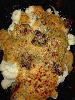 Una foto de Coliflor con Melva y bechamel