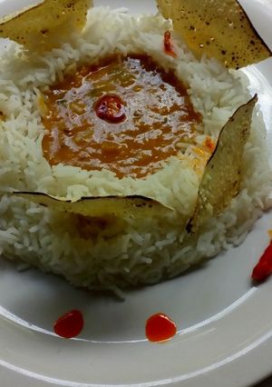 A picture of #Mixed Dal-Chawal.