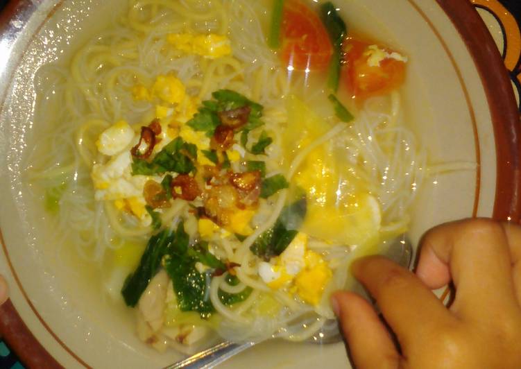 Resep Mie godok toping telur orak-arik yang Menggugah Selera