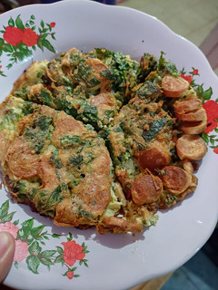 Foto resep Omelet sayur dan sosis