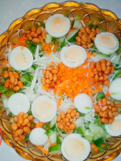 A picture of Vegetable salad.