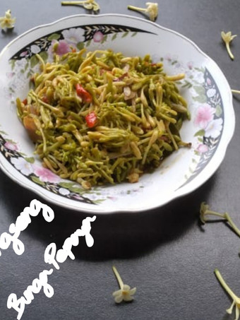 Cara Gampang Menyiapkan Ongseng Bunga Pepaya, Bikin Ngiler