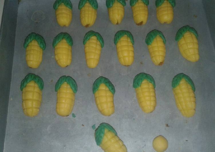 Cara mengolah Nastar jagung yang Enak