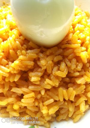 A picture of Hot Water Jollof Rice.