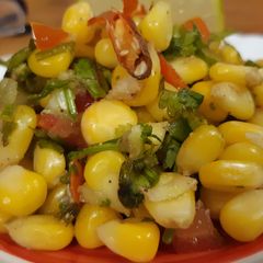 A picture of Chatpata sweetcorn.