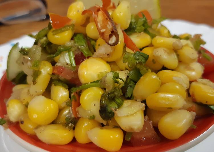 Recipe of Homemade Chatpata sweetcorn