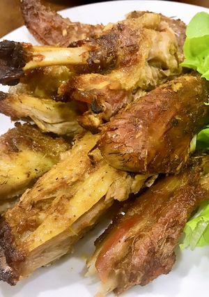 Hình của món Vịt nướng sả ớt.