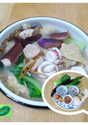 海陸三鮮麵疙瘩 的食譜成品照片