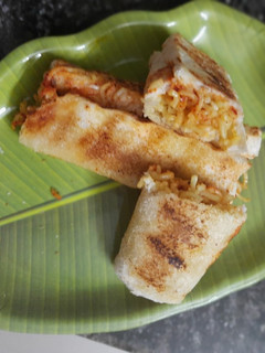 A picture of Bread Maggi roll.