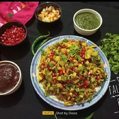 A picture of Falahari Bhel (Navratri Special).