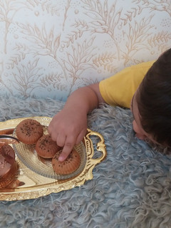عکسی از دستور کیک قاشقی بدون روغن