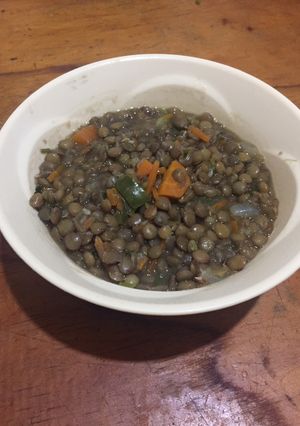 A picture of Lentils stew.