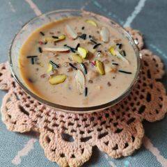 A picture of Caramelized Oats Sabudana Porridge.
