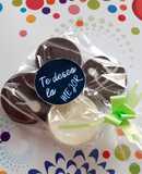 Oreos bañadas en chocolate