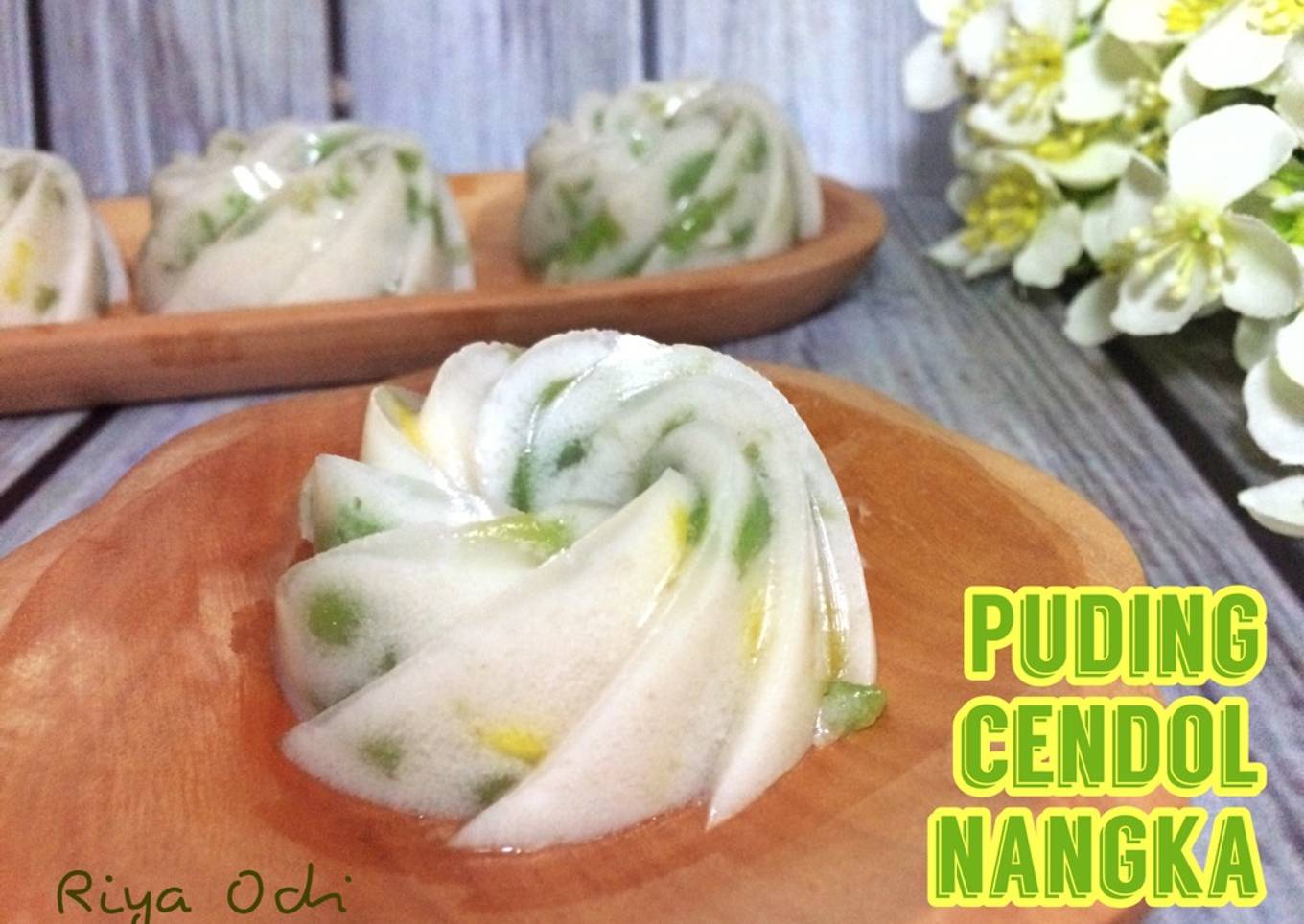 Puding cendol nangka