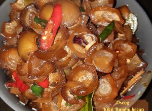Foto resep 42. Oseng kikil bumbu kecap ala Warteg