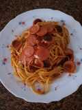 Pasta con Salchichas