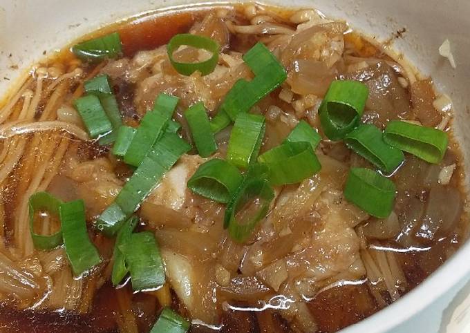 Resep Ikan Tim jamur enoki, Lezat
