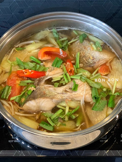 Hình của món Canh Chua Cá Chẽm.