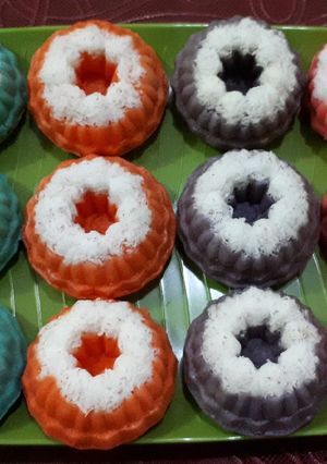 Foto resep Putu ayu pelangi