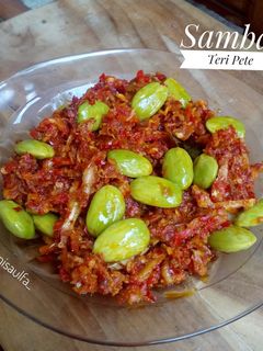 Foto resep Sambal Teri Pete
