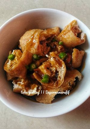 Foto resep Tahu gunting samarinda