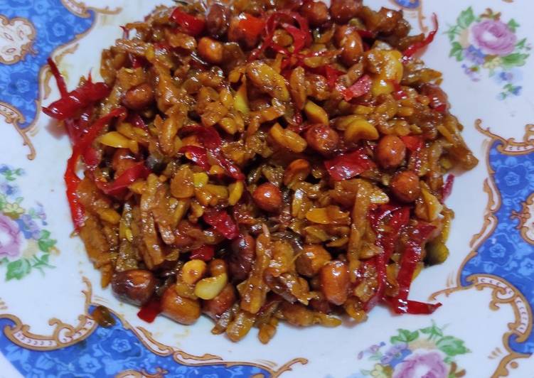 Resep Kering Tempe Pedas Manis Anti Gagal