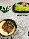 Cá chiên bơ -susu xào ếch -ăn dặm