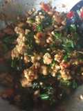 Tempe masak sama daun mlinjo