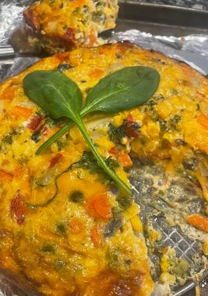 A picture of Vegetables cake.