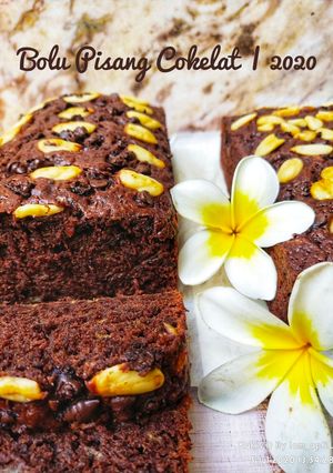 Foto resep 70* Bolu Pisang Cokelat (Resep asli Choco Banana Muffins)
