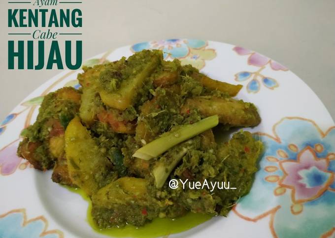 Ayam Kentang Cabe Hijau