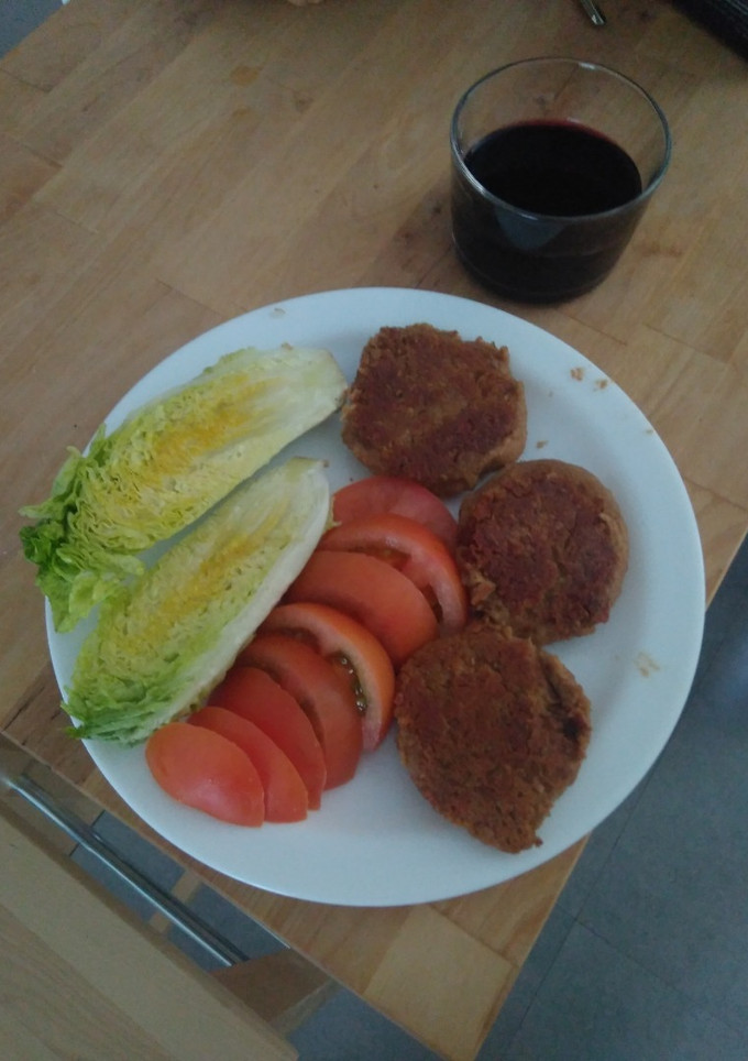 Una foto de Hamburguesas de lentejas