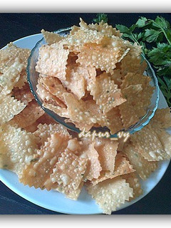 Foto resep KERIPIK PANGSIT bumbu perkedel