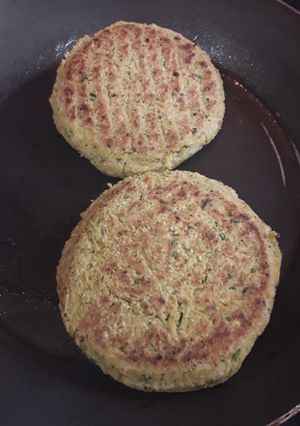 Una foto de Hamburguesas de Garbanzos