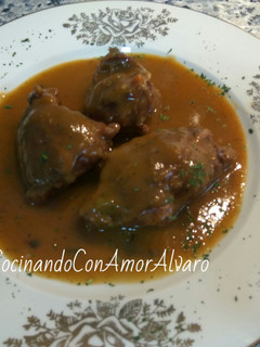 Una foto de Carrilleras de Cerdo en Salsa
