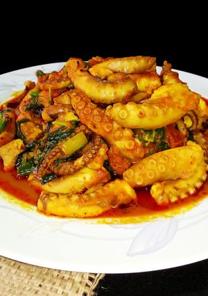 Foto resep Rica-Rica Gurita Enak Parah🐙