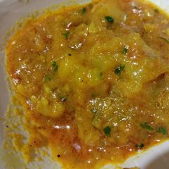 A picture of Masala Bottle Gourd.